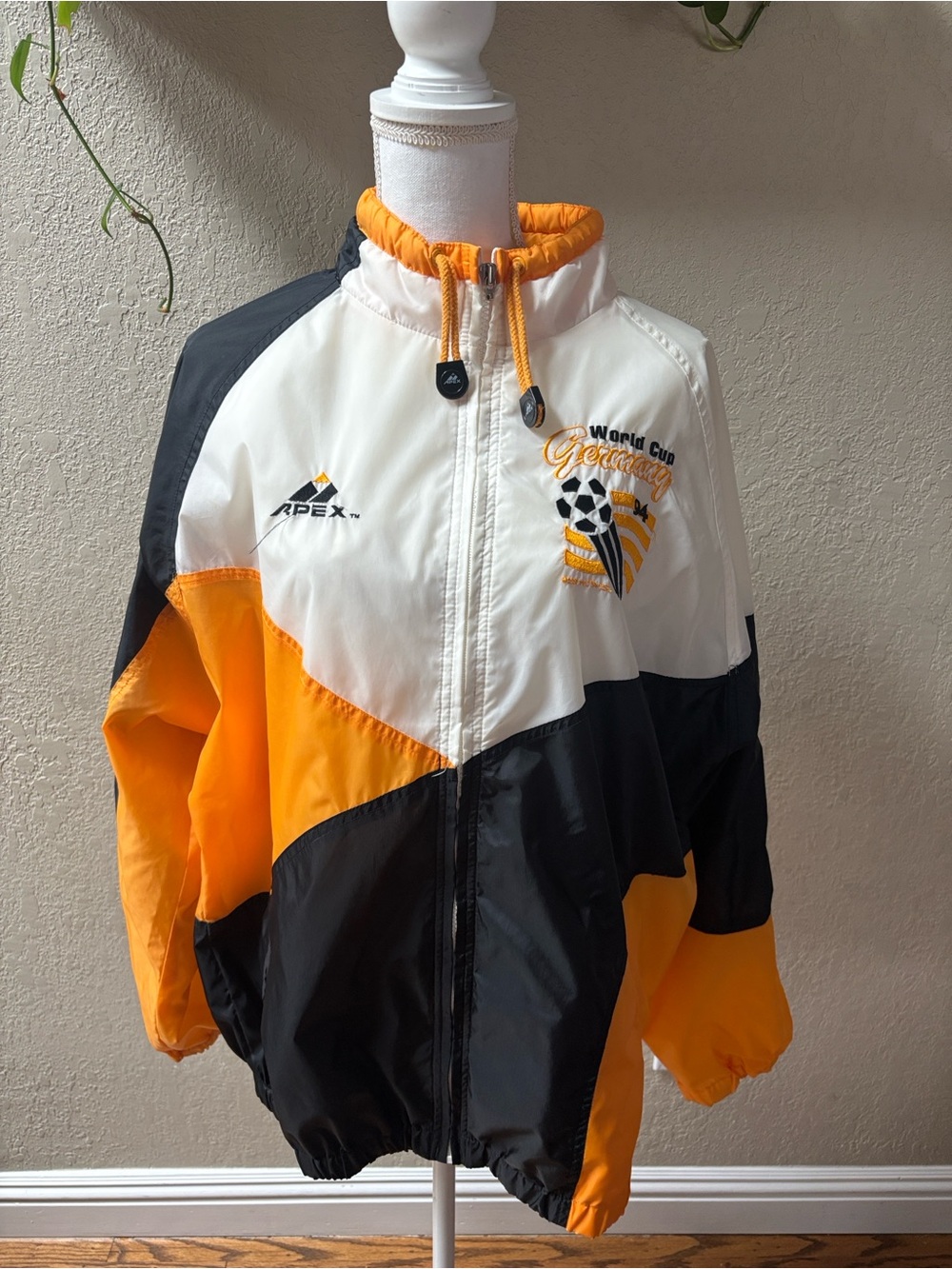 Vintage Aprx One 1994 World Cup Germany Windbreaker